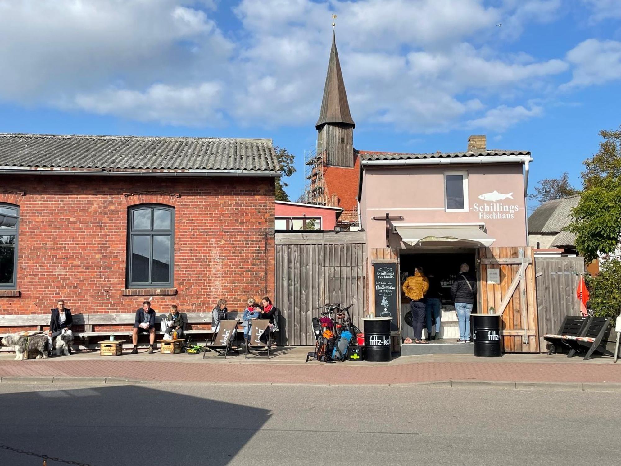 Reetferienhaus - Schaprode Hafen Exterior photo